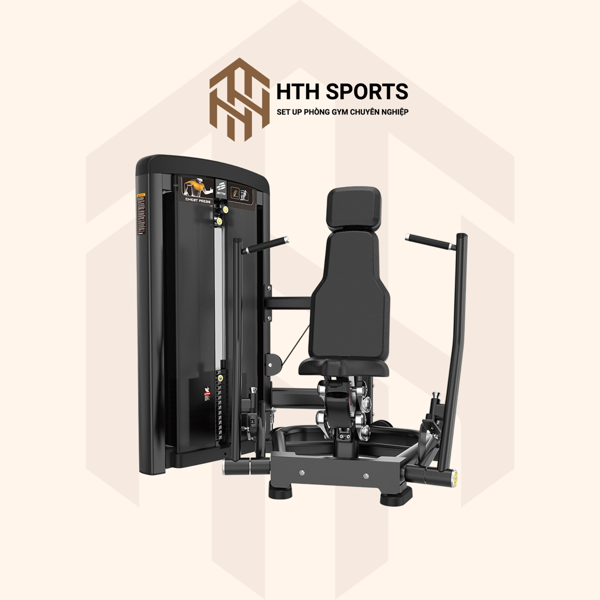 máy tập đẩy ngực BH01